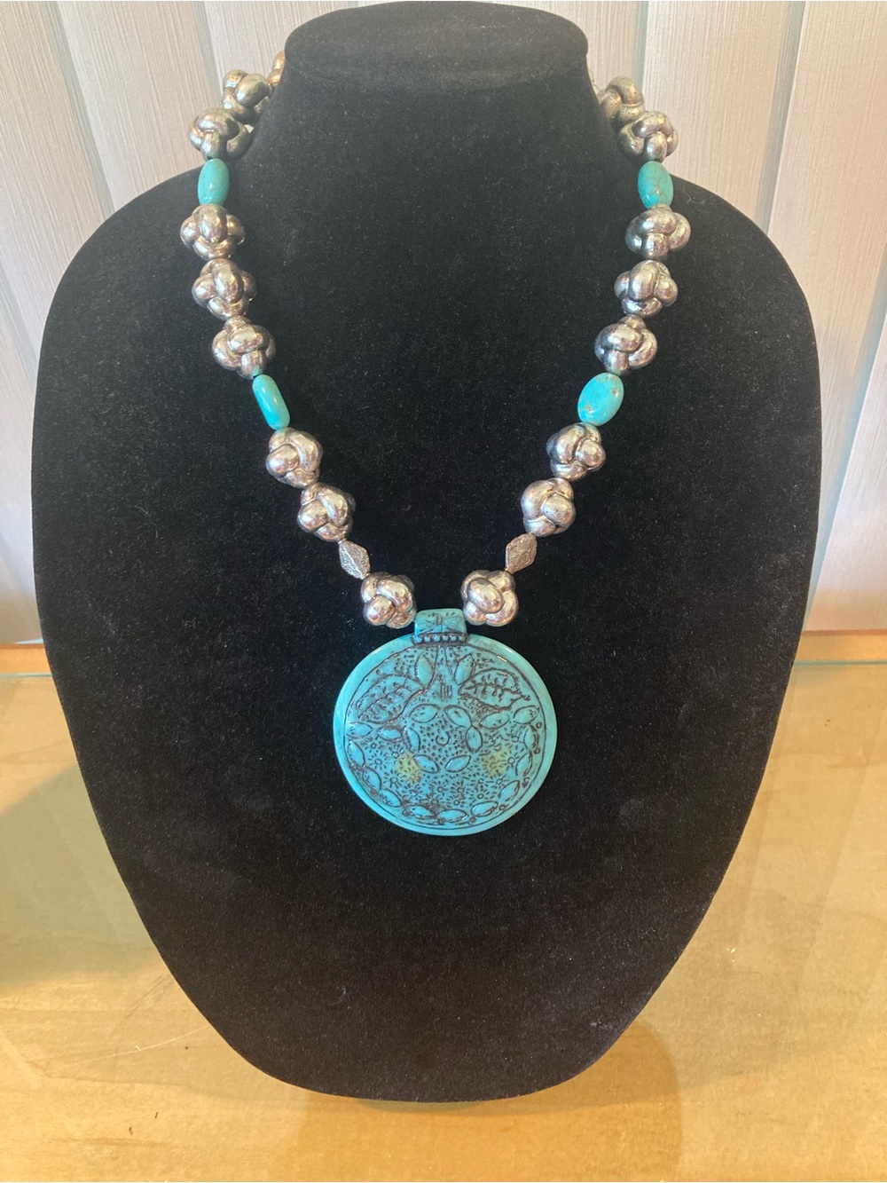 Turquoise Pendant Necklace